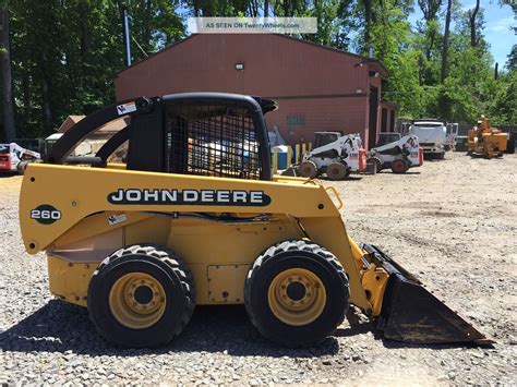 john deere 260 skid steer for sale|used john deere 260 skid steer.